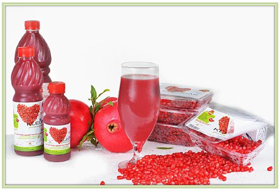 塞浦路斯冷冻石榴果汁